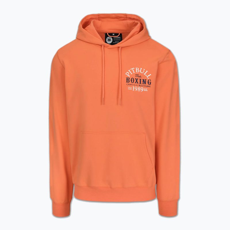 Felpa da uomo Pitbull Bloodline 2 Sweatshirt Hooded fluo orange 5