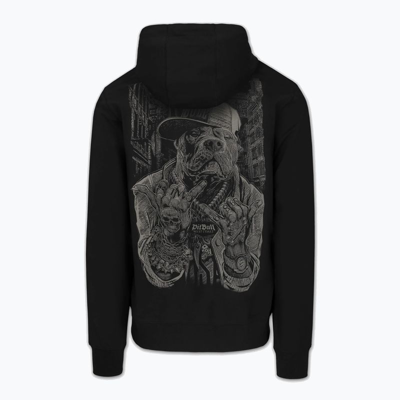 Felpa da uomo Pitbull USA Hooded Zip black 7