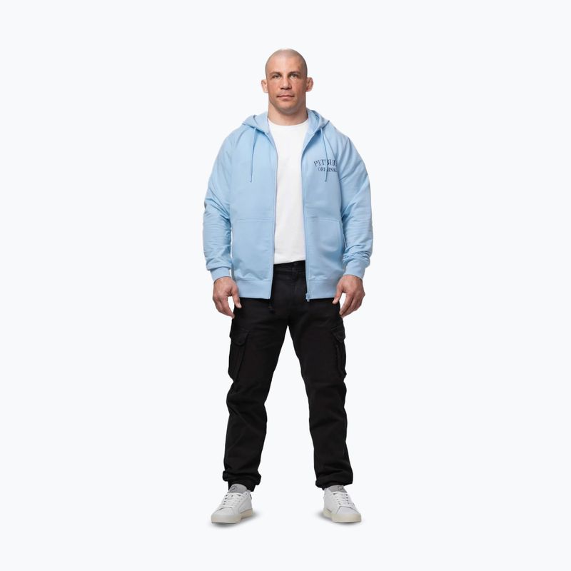 Felpa da uomo Pitbull Midnight Sweatshirt Zip Hooded sky blue 2