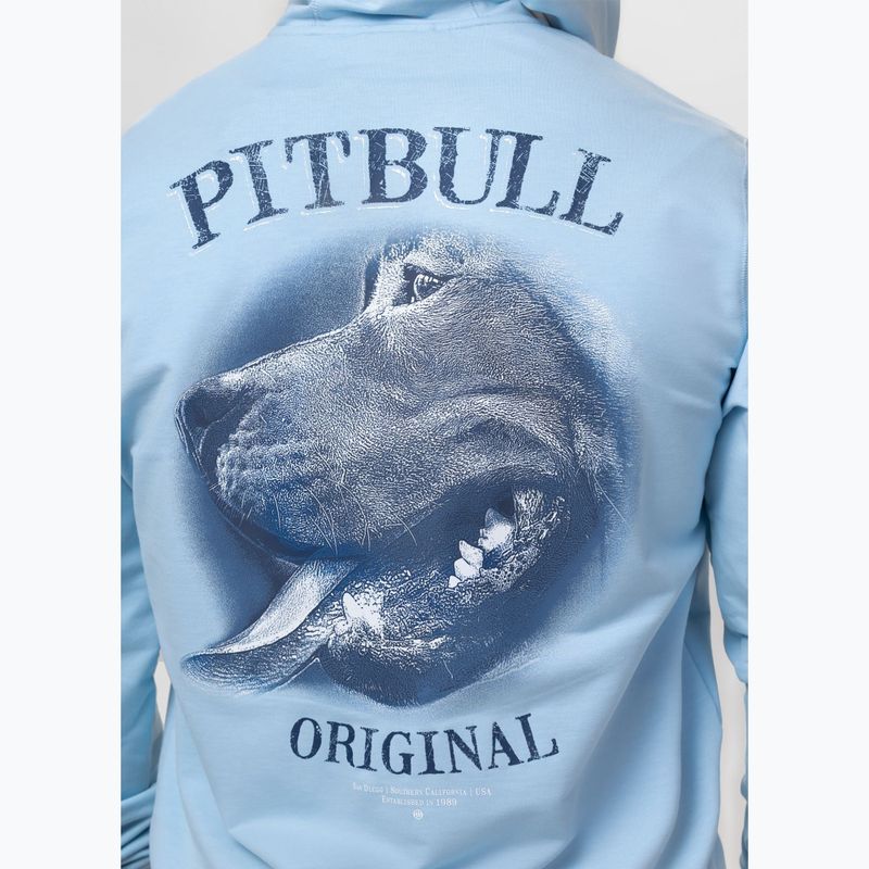 Felpa da uomo Pitbull Midnight Sweatshirt Zip Hooded sky blue 5