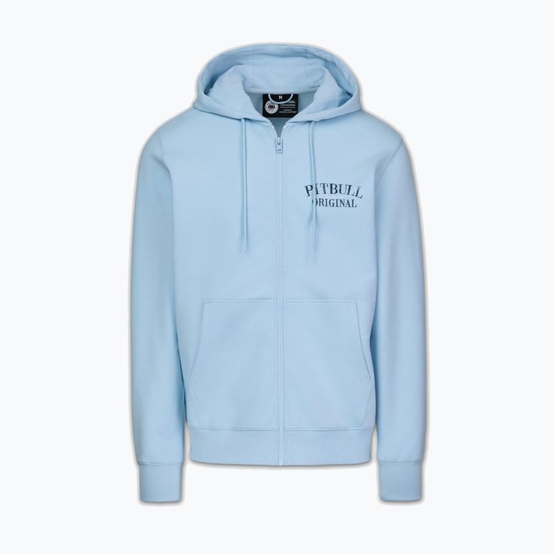 Felpa da uomo Pitbull Midnight Sweatshirt Zip Hooded sky blue 6