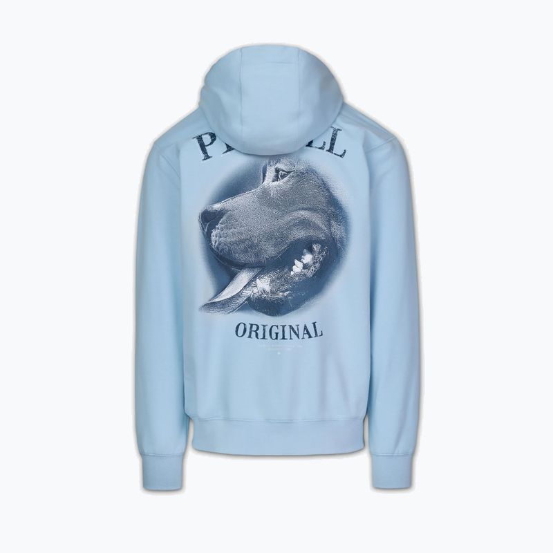 Felpa da uomo Pitbull Midnight Sweatshirt Zip Hooded sky blue 7