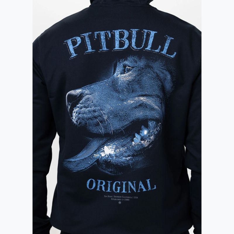Felpa da uomo Pitbull Midnight Sweatshirt Zip Hooded dark navy 5