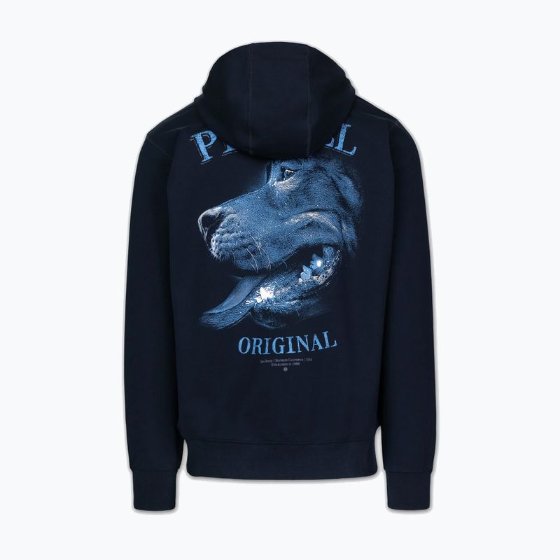 Felpa da uomo Pitbull Midnight Sweatshirt Zip Hooded dark navy 7