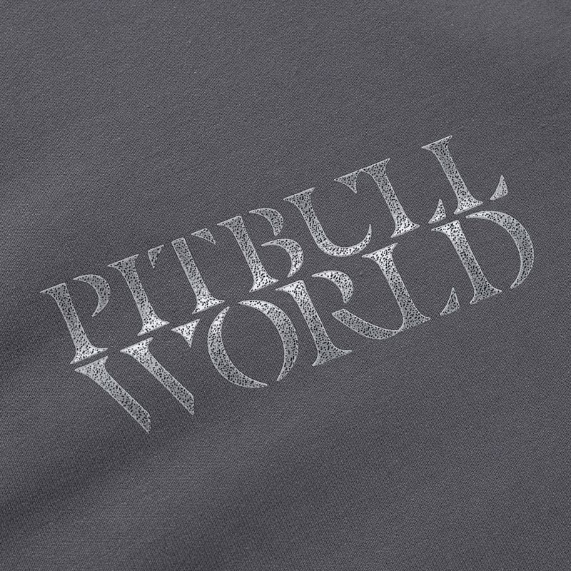 Felpa da uomo Pitbull World Sweatshirt Zip Hooded graphite 12