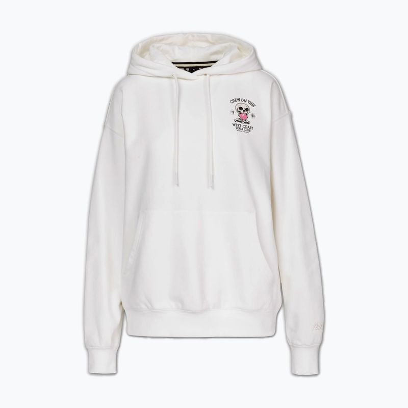 Felpa donna Pitbull Chew On This Hooded off white 6