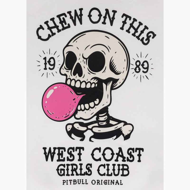 Felpa donna Pitbull Chew On This Hooded off white 10
