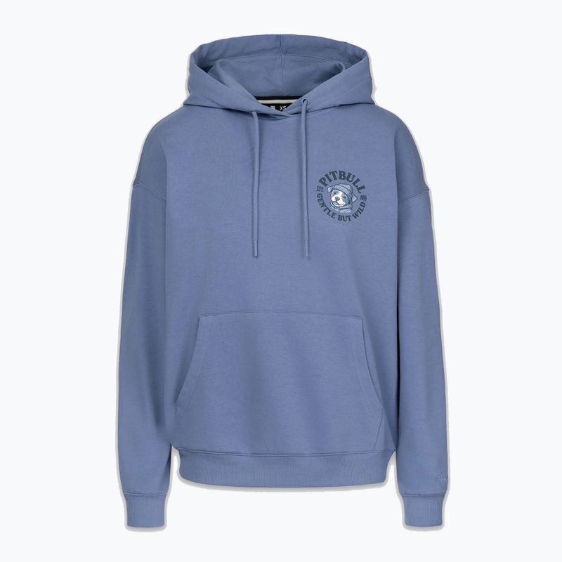 Felpa donna Pitbull Gentle But Wild Sweatshirt Hooded blue jeans 4