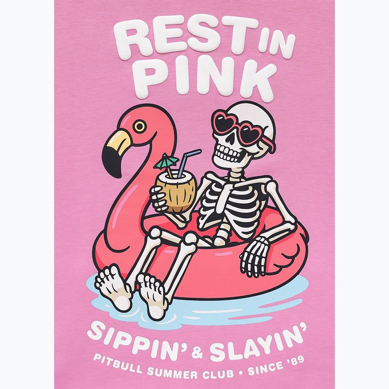 Felpa donna Pitbull Rest In Pink Hooded ice pink 11