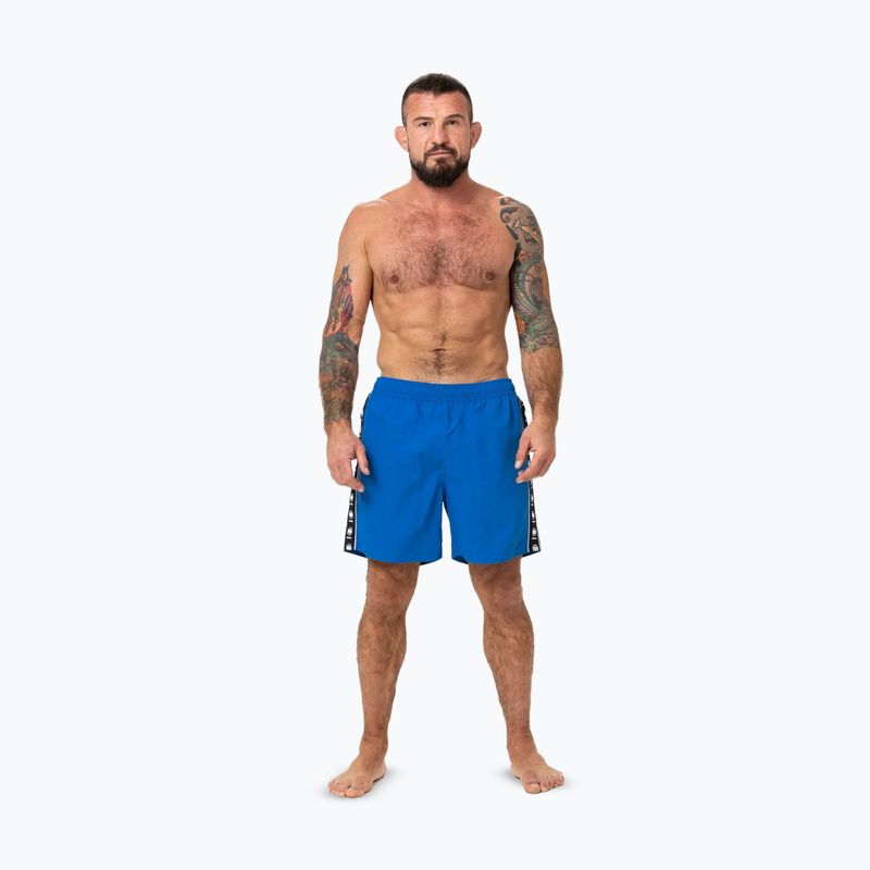 Costume da bagno corto da uomo Pitbull Blackmore azure blue 2