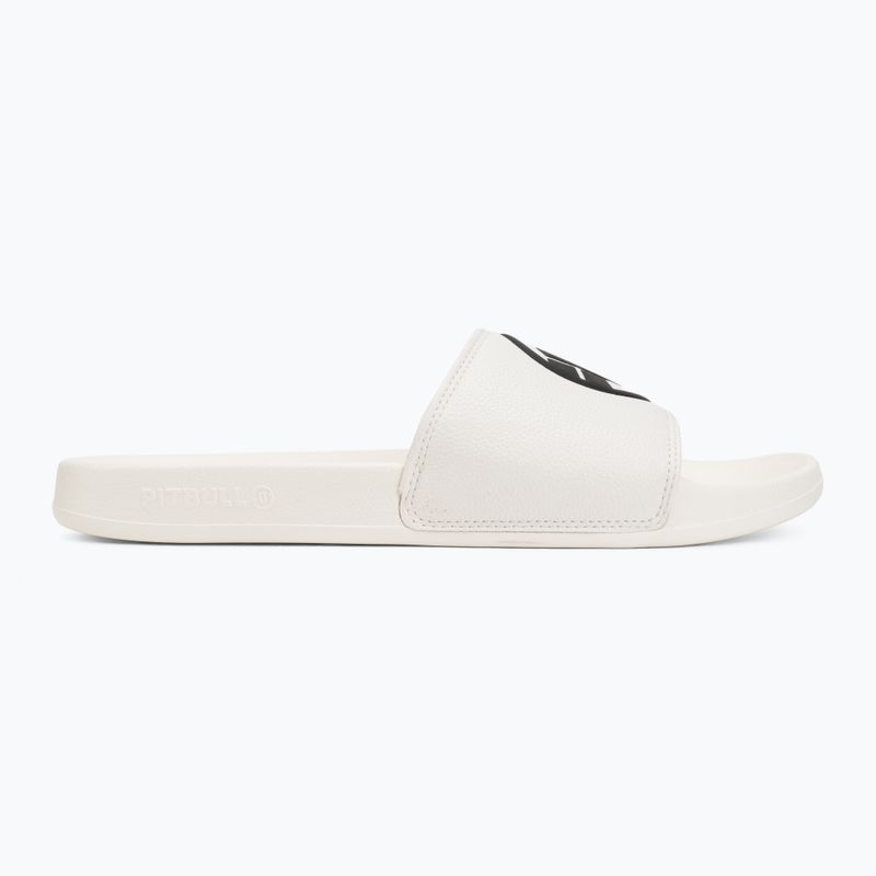 Ciabatte da uomo Pitbull Logo white 2