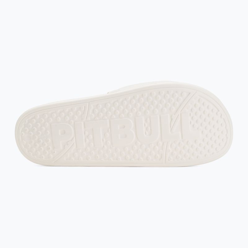 Ciabatte da uomo Pitbull Logo white 4