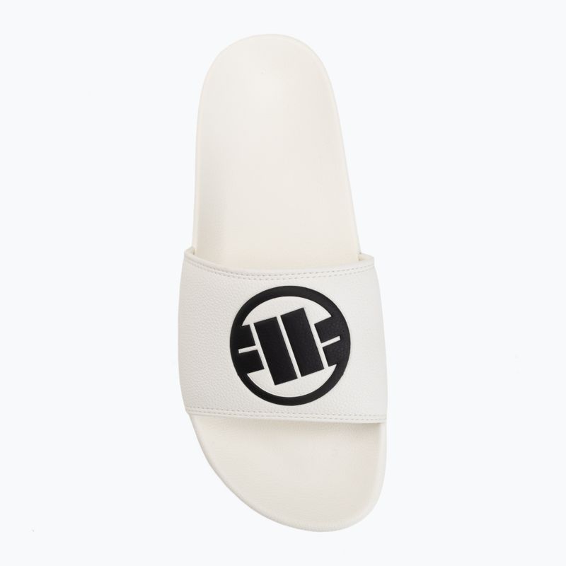 Ciabatte da uomo Pitbull Logo white 5