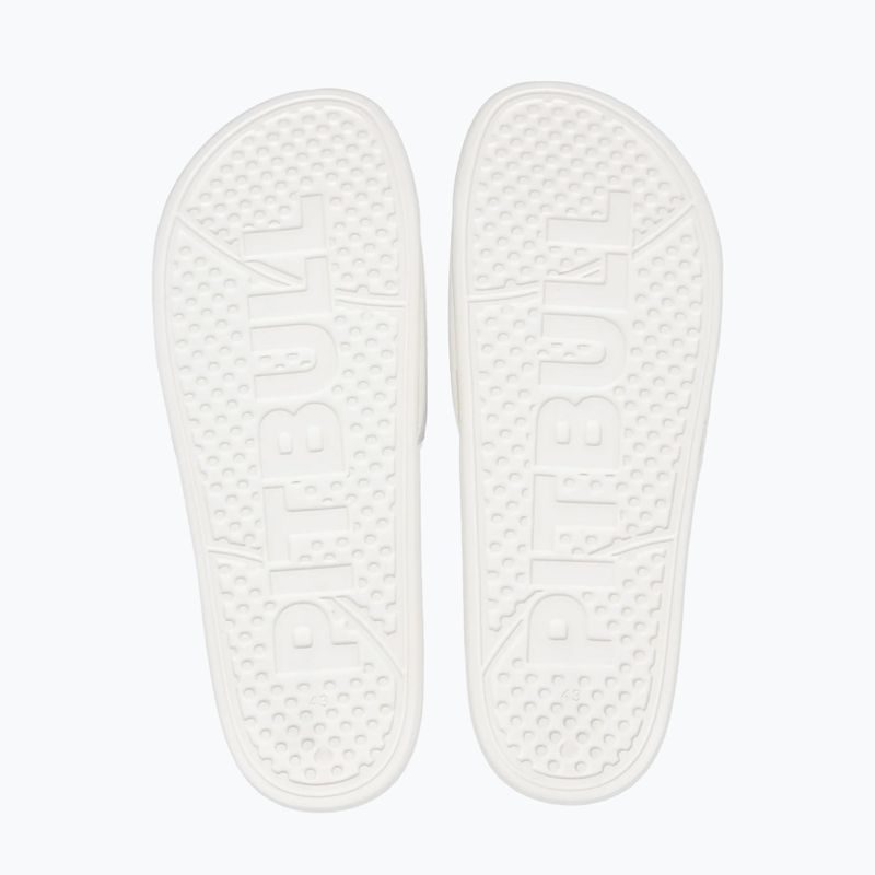 Ciabatte da uomo Pitbull Logo white 3