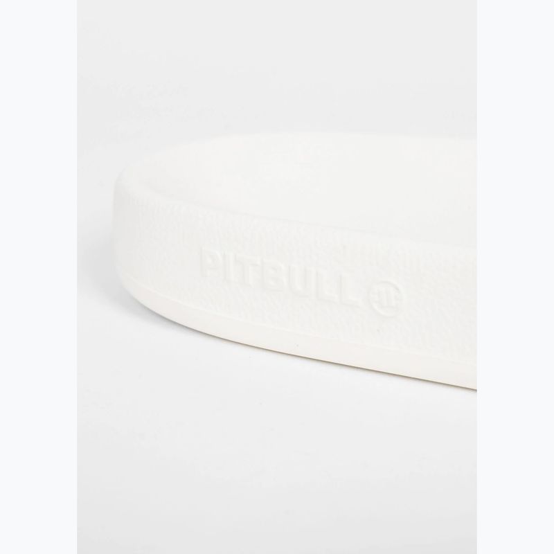 Ciabatte da uomo Pitbull Logo white 5