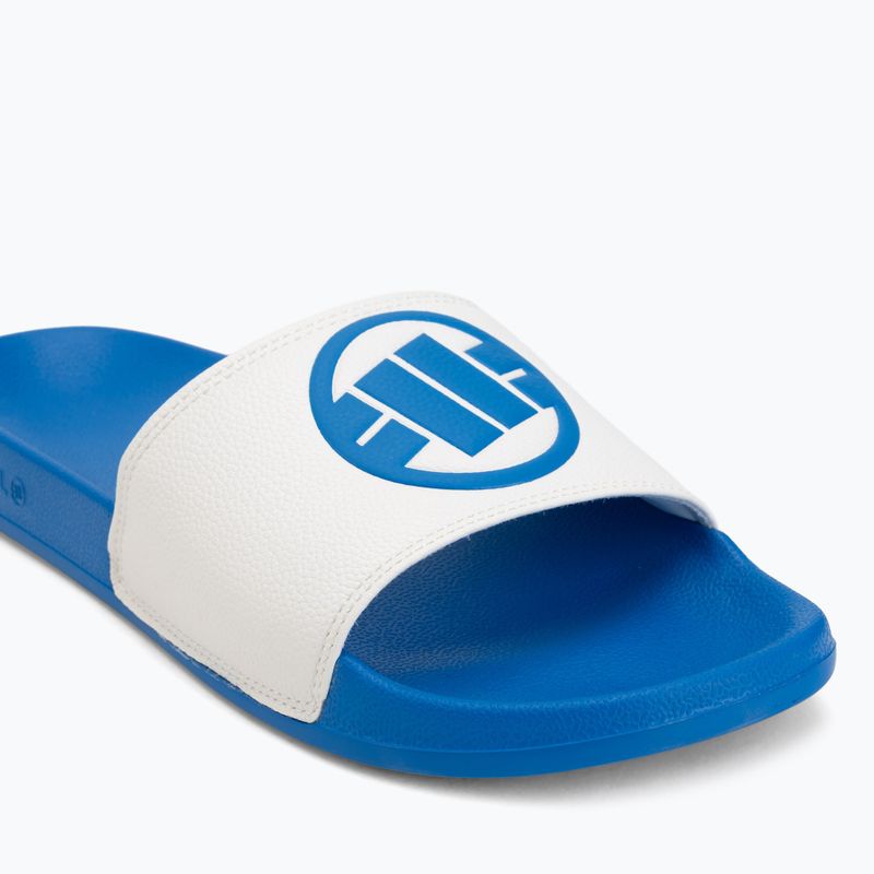 Ciabatte da uomo Pitbull Imperial Blue logo 7