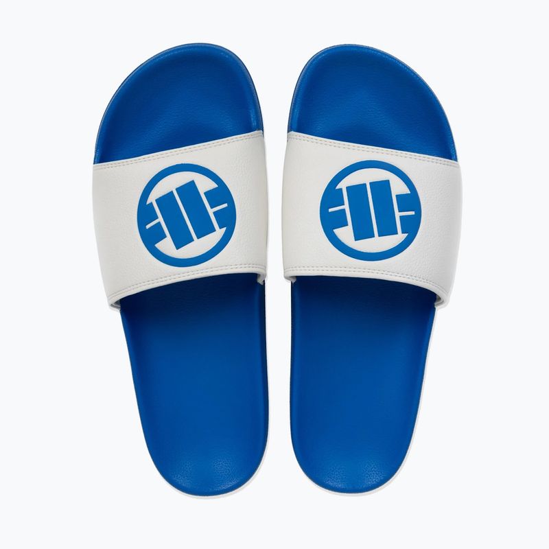 Ciabatte da uomo Pitbull Imperial Blue logo 4
