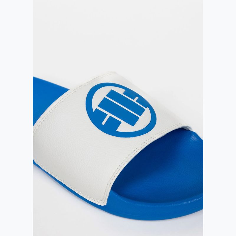 Ciabatte da uomo Pitbull Imperial Blue logo 5