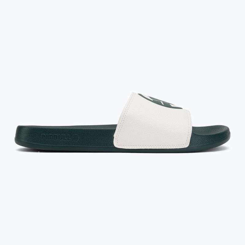 Ciabatte da uomo Pitbull Logo bottle green 2