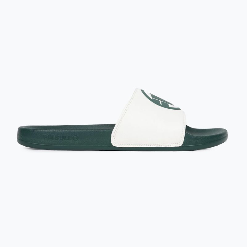 Ciabatte da uomo Pitbull Logo bottle green 2