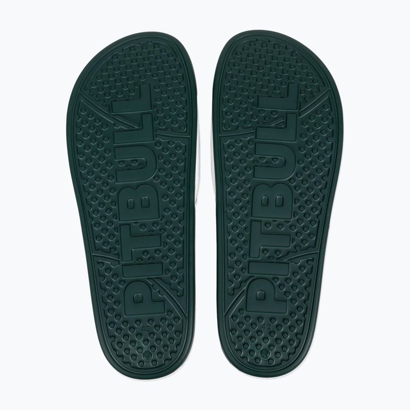 Ciabatte da uomo Pitbull Logo bottle green 3