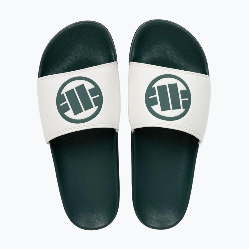 Ciabatte da uomo Pitbull Logo bottle green 4