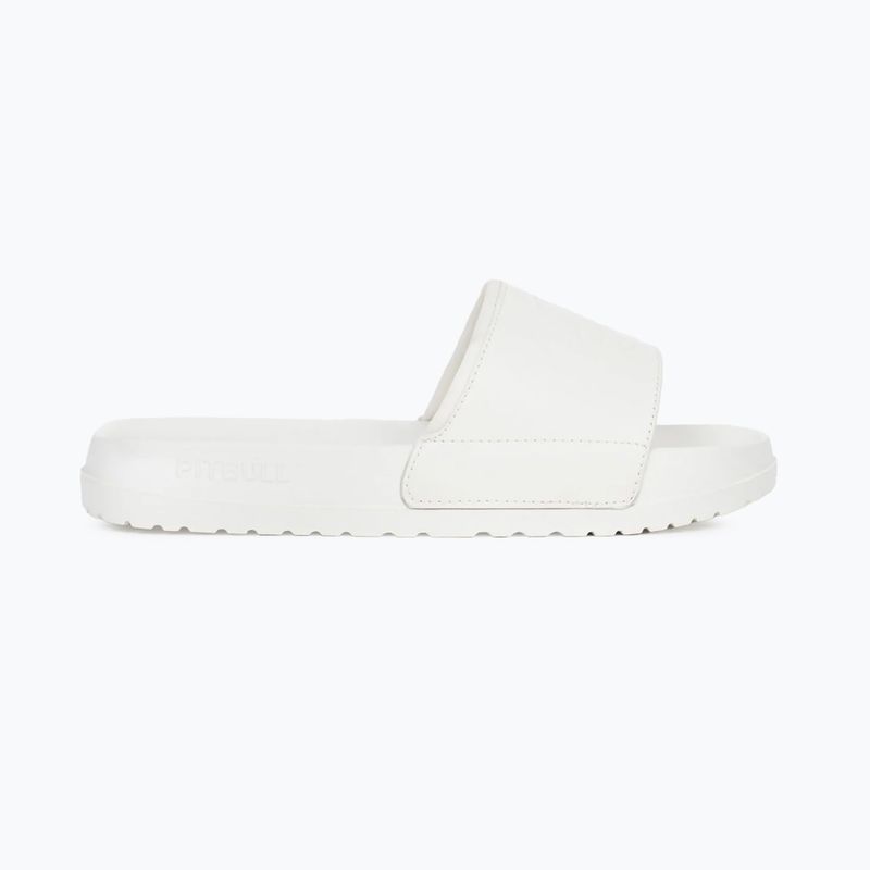 Ciabatte da donna Pitbull White logo 2