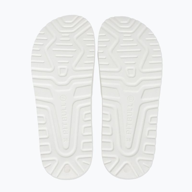 Ciabatte da donna Pitbull White logo 3