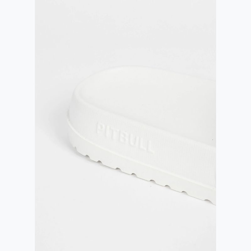 Ciabatte da donna Pitbull White logo 6