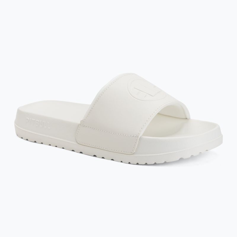 Ciabatte da donna Pitbull White logo