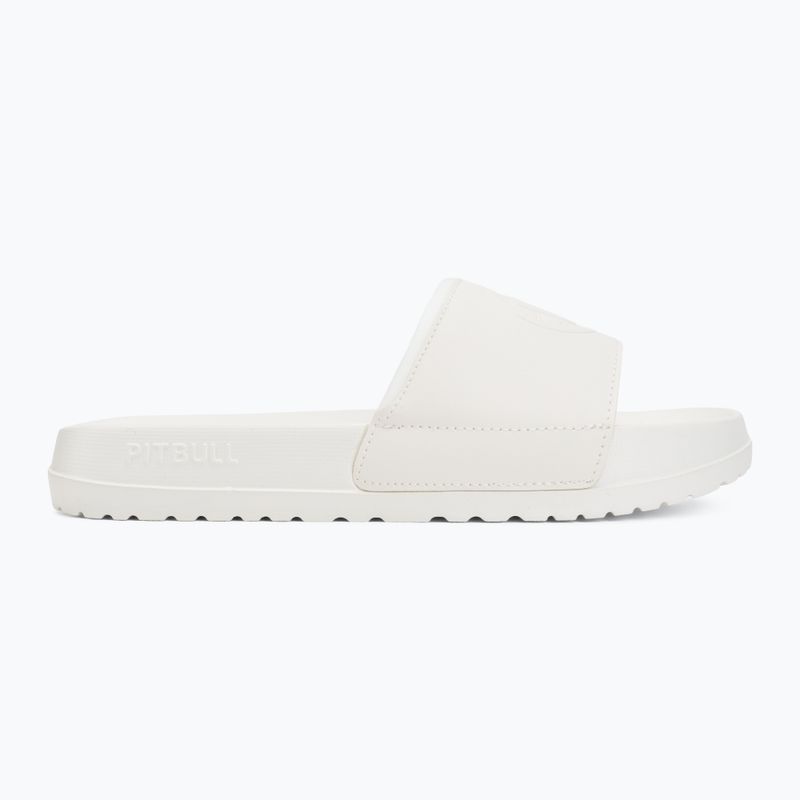Ciabatte da donna Pitbull White logo 2