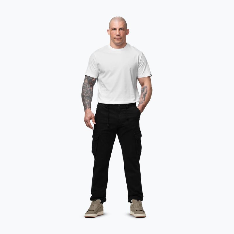 Pantaloni da uomo Pitbull Proctor Drawstring Jogger Cargo black 2
