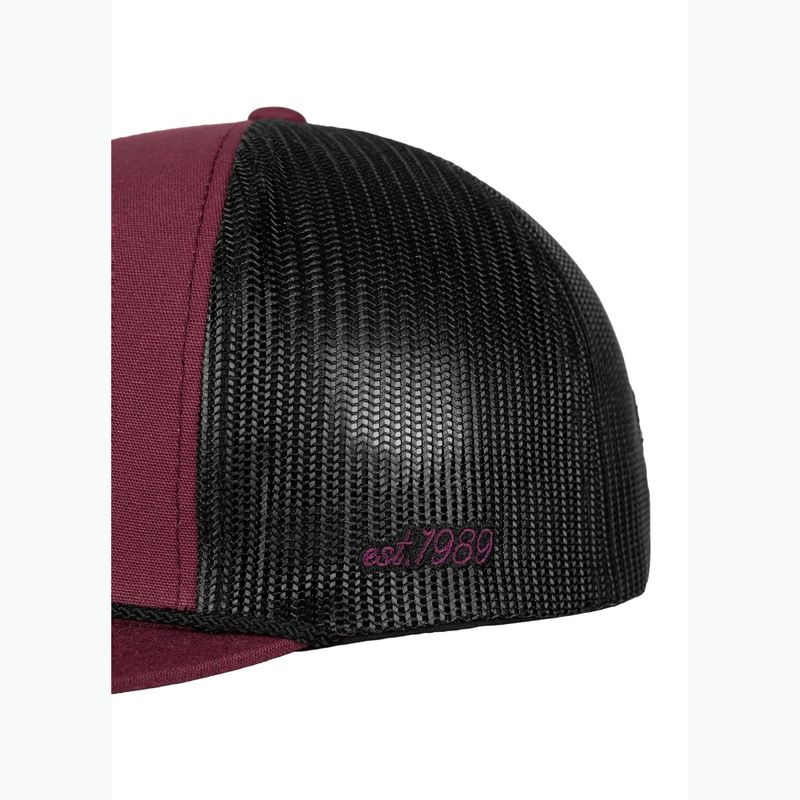 Cappellino con visiera da uomo Pitbull Original 1989 burgundy/black 6
