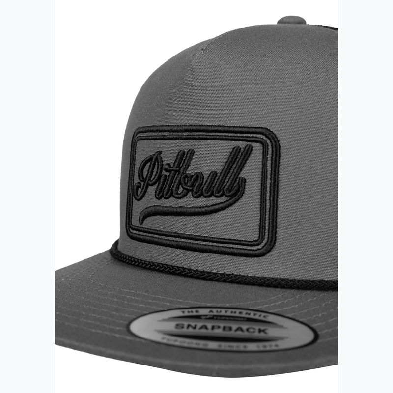 Cappellino con visiera da uomo Pitbull Original 1989 grey/black 3