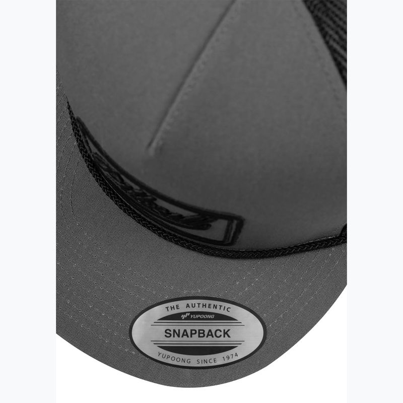 Cappellino con visiera da uomo Pitbull Original 1989 grey/black 4