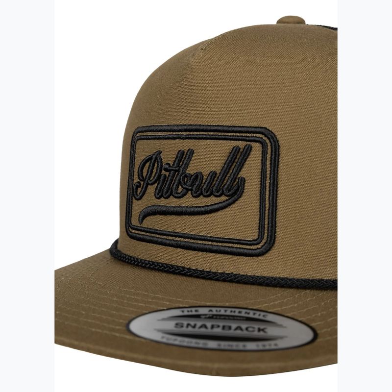 Cappellino con visiera da uomo Pitbull Original 1989 dark olive/black 3