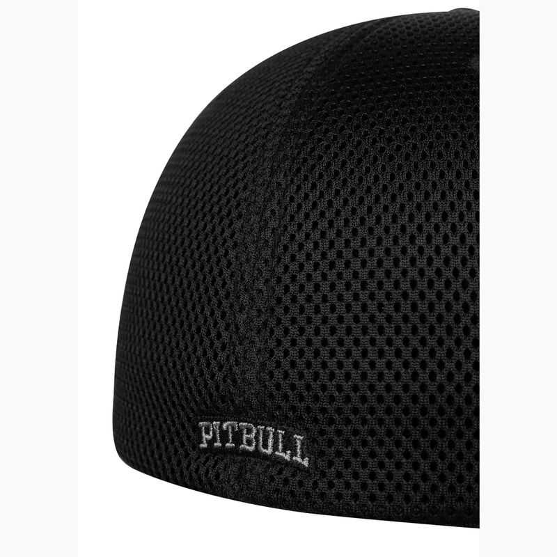 Cappellino con visiera da uomo Pitbull Full Cap Tyrian Flexfit black 5