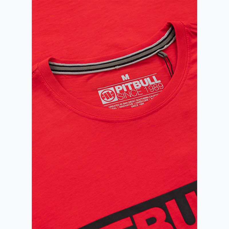 T-shirt da uomo Pitbull Hilltop fluo/red 5