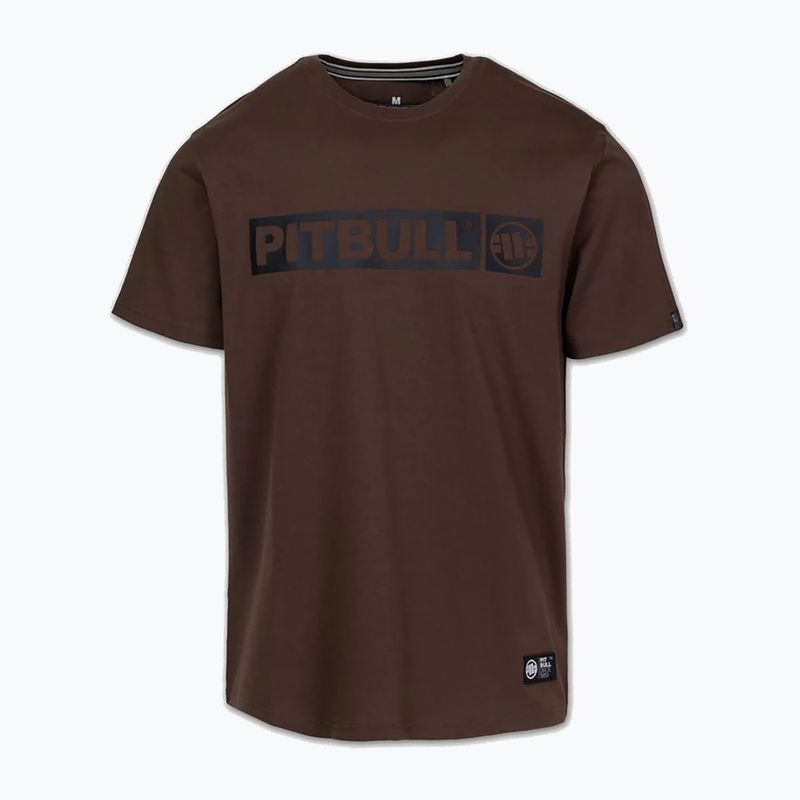 T-shirt da uomo Pitbull Hilltop chocolate 3