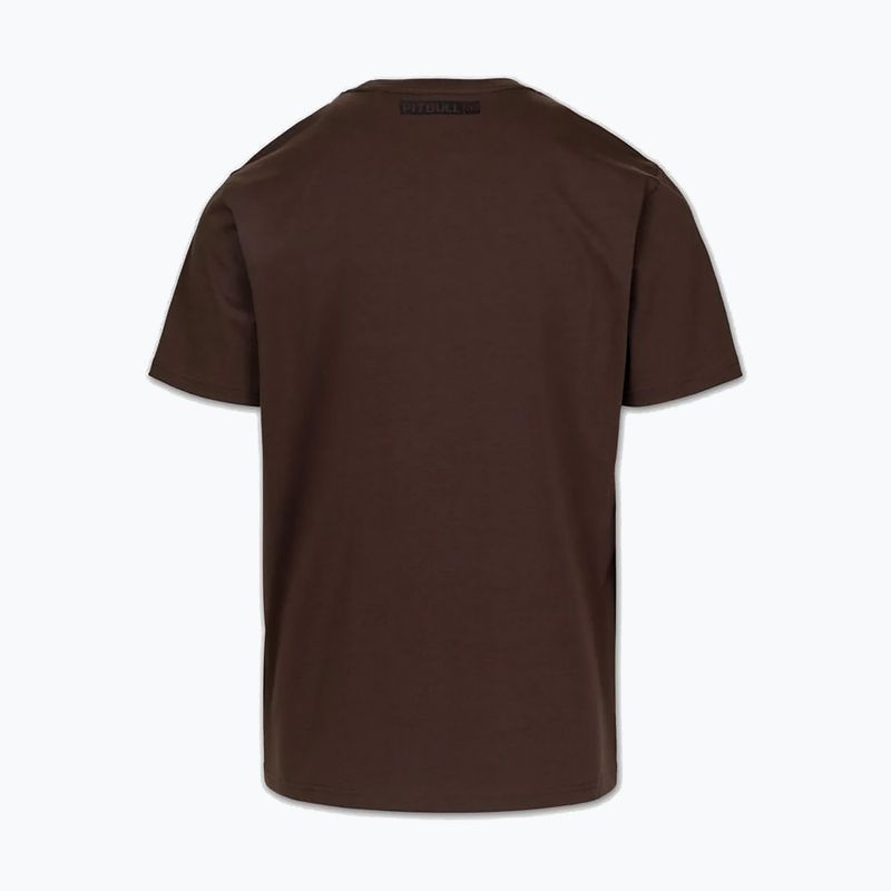 T-shirt da uomo Pitbull Hilltop chocolate 4