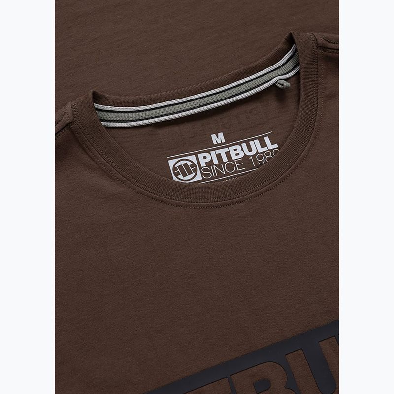 T-shirt da uomo Pitbull Hilltop chocolate 5