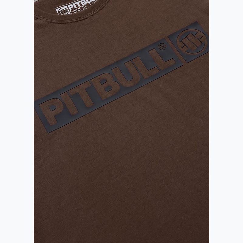 T-shirt da uomo Pitbull Hilltop chocolate 6