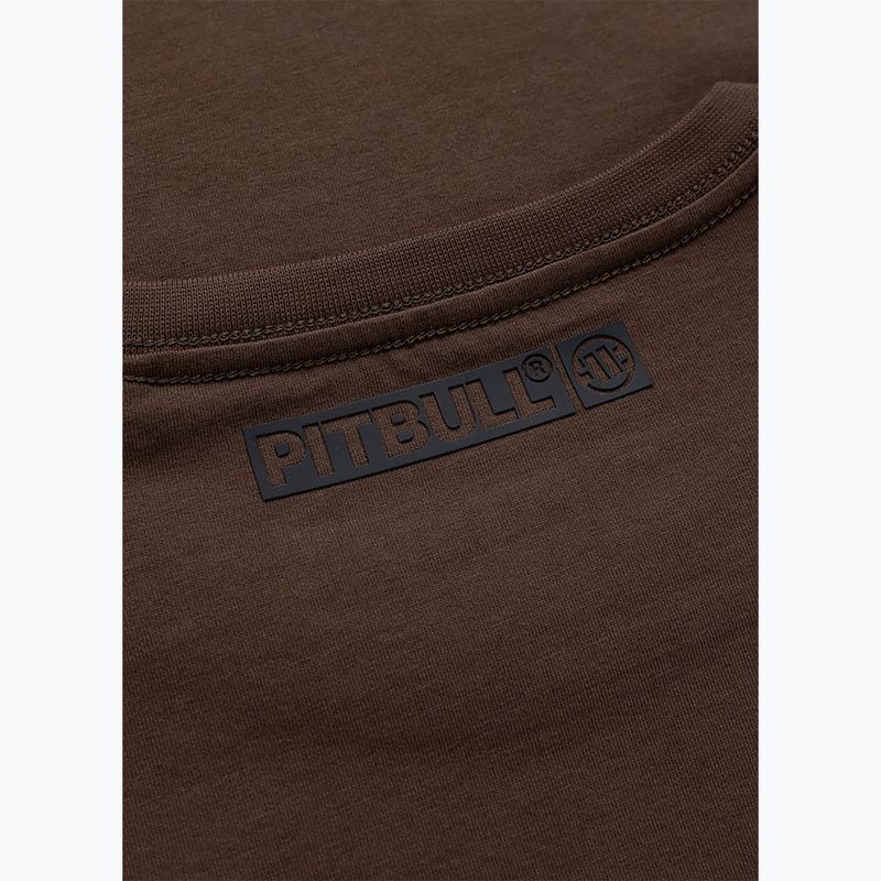 T-shirt da uomo Pitbull Hilltop chocolate 7
