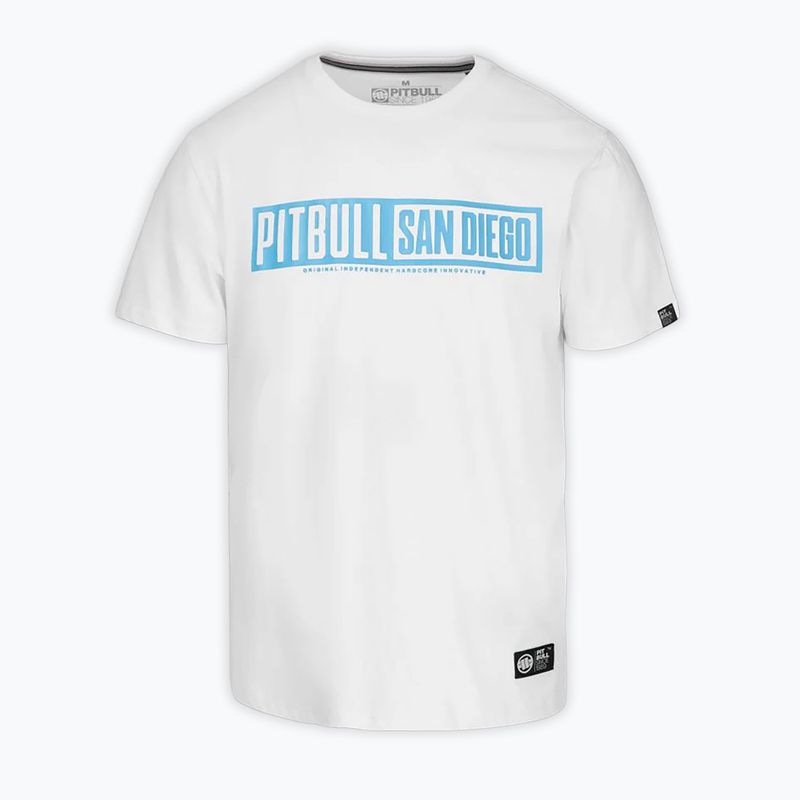Maglietta da uomo Pitbull Eighty Nine Dog bianco/azzurro 5