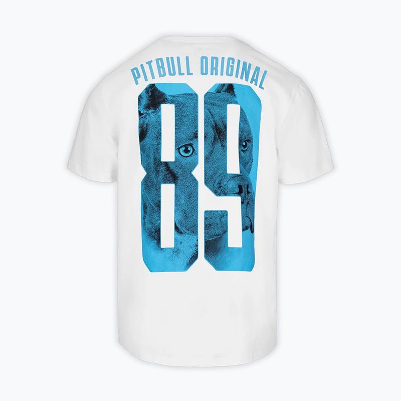 Maglietta da uomo Pitbull Eighty Nine Dog bianco/azzurro 6