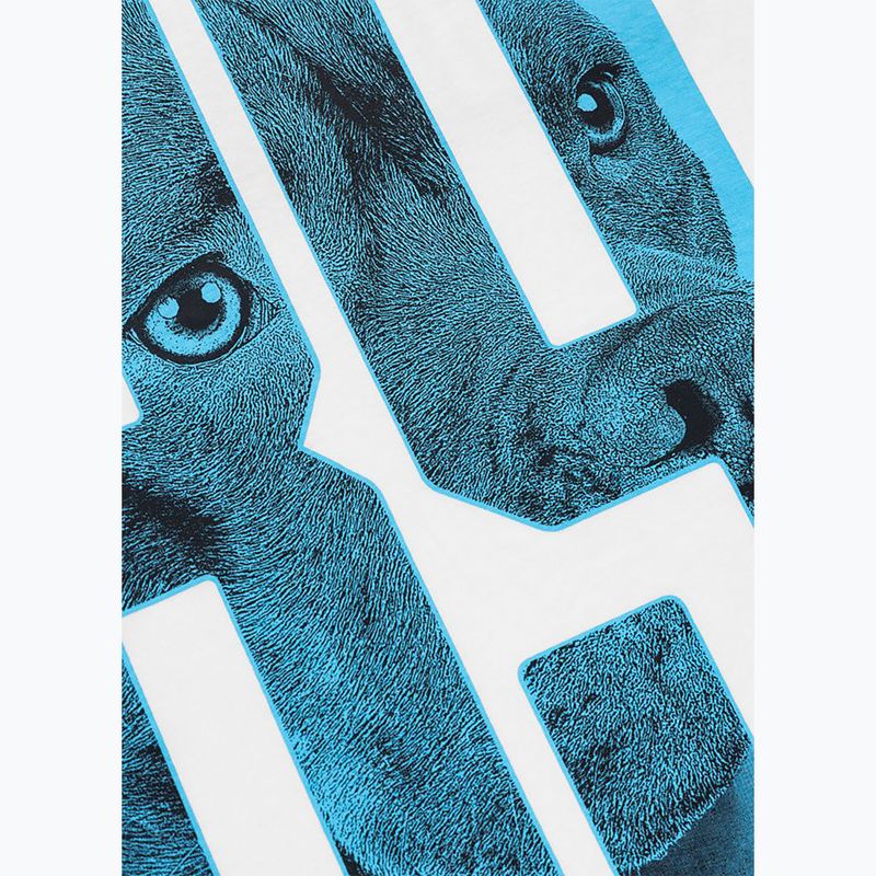Maglietta da uomo Pitbull Eighty Nine Dog bianco/azzurro 10