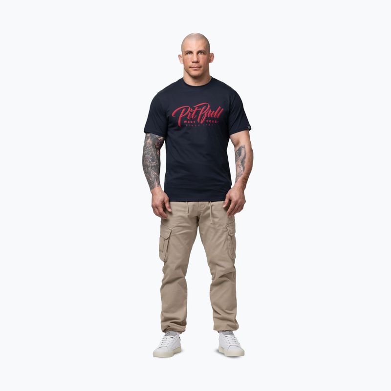T-shirt da uomo Pitbull El Jeffe dark navy 2