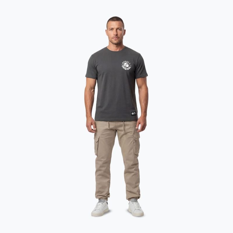 T-shirt da uomo Pitbull Dog SD graphite 2