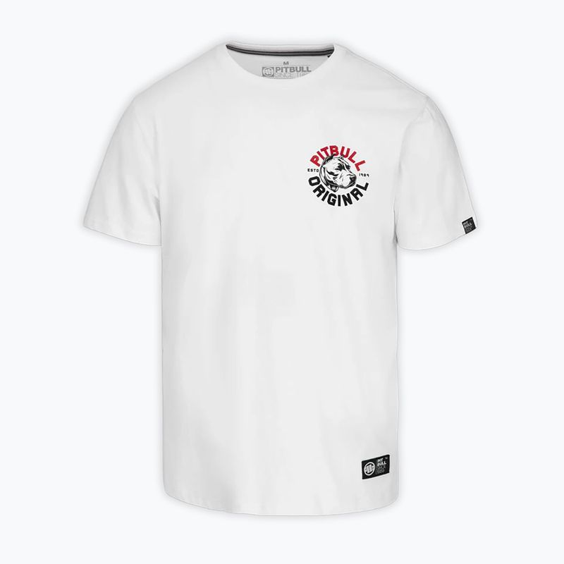 T-shirt da uomo Pitbull Dog SD white 4