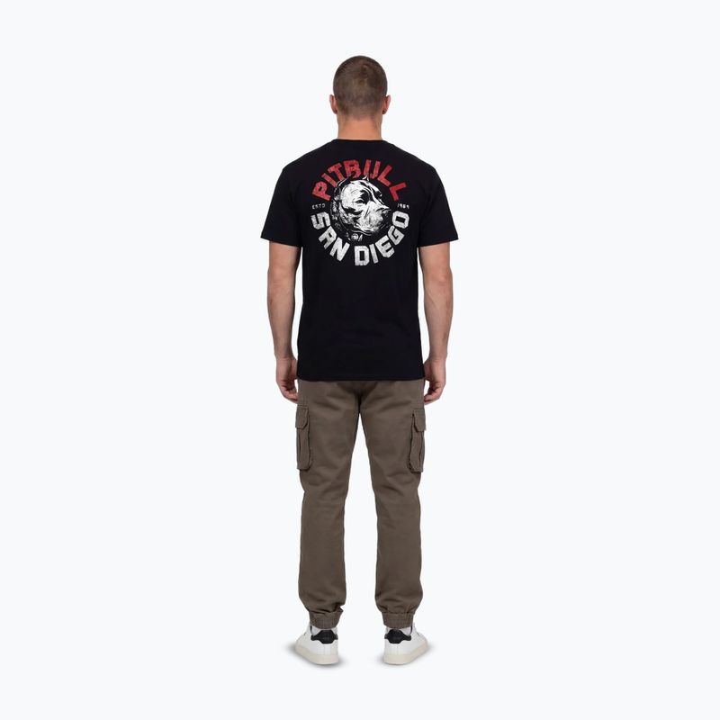 T-shirt da uomo Pitbull Dog SD black 4